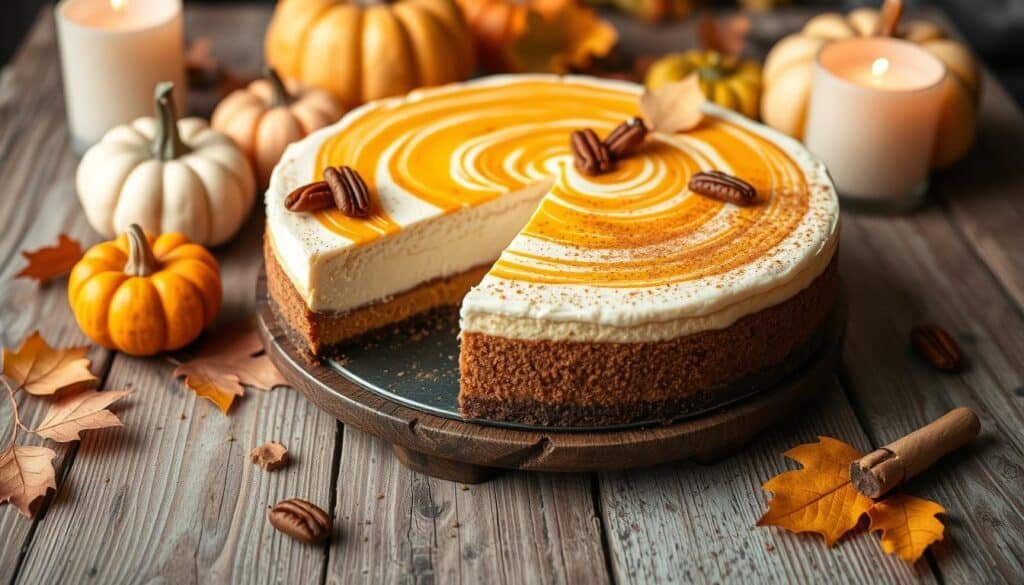 Pumpkin Pie Cheesecake