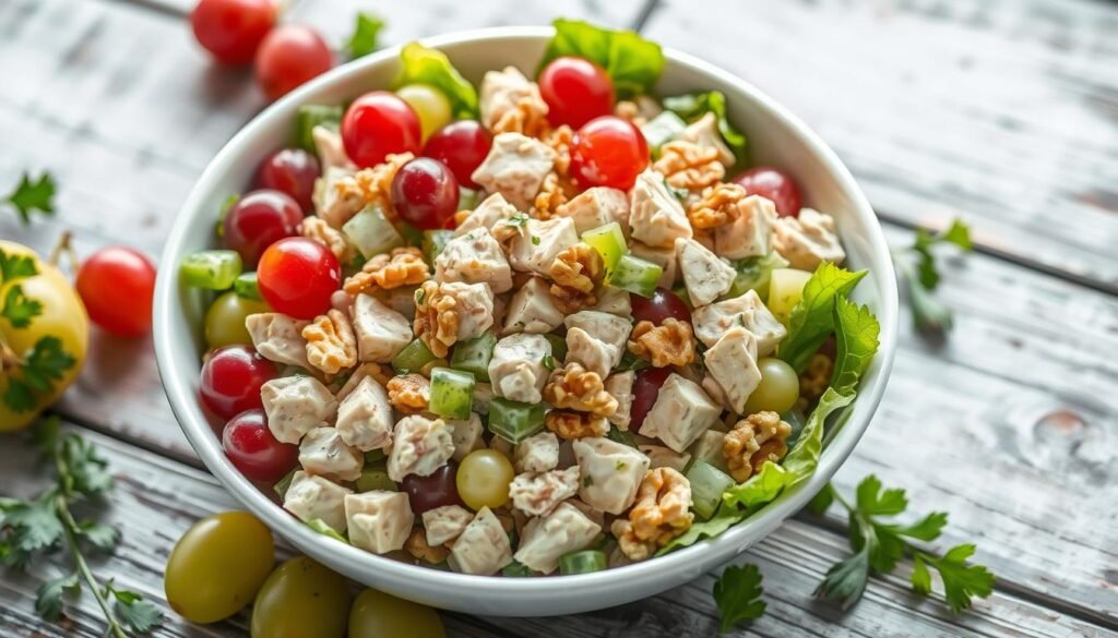 chicken salad with grapes