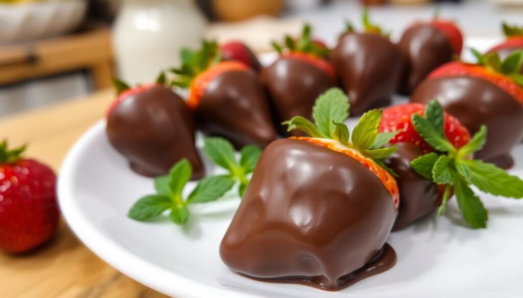 chocolate covered strawberries