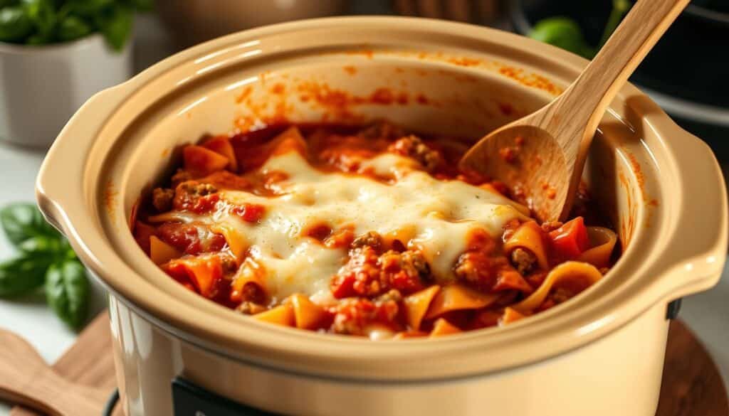 crockpot lasagna