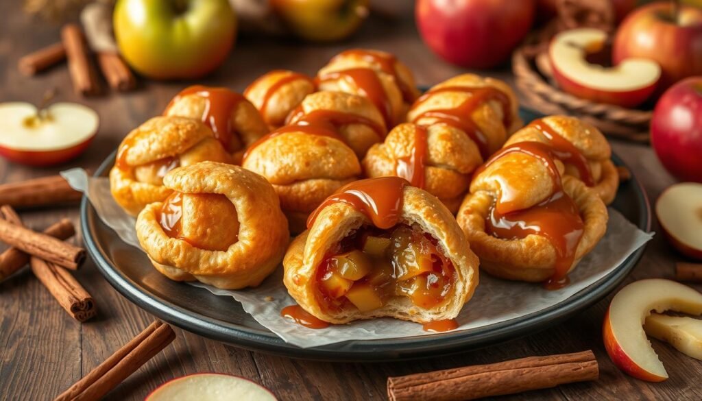 Caramel Apple Pie Bombs