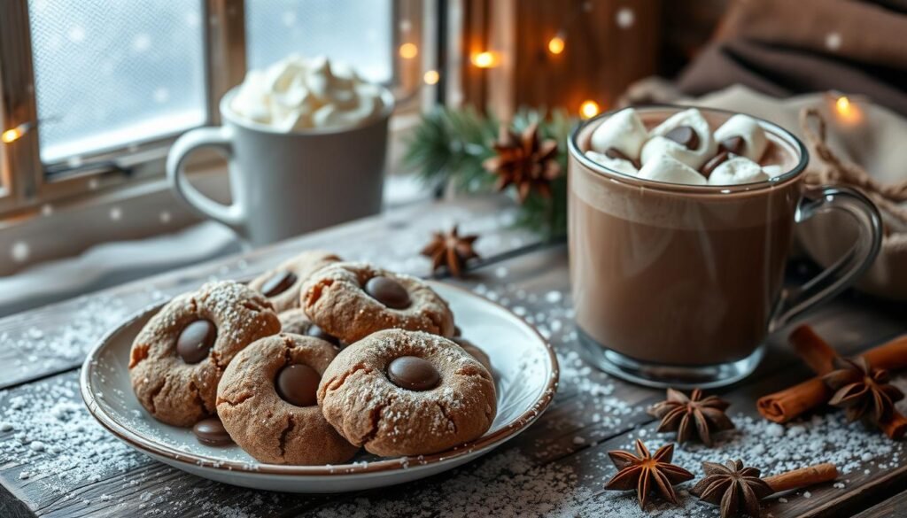 Hot Chocolate Cookies