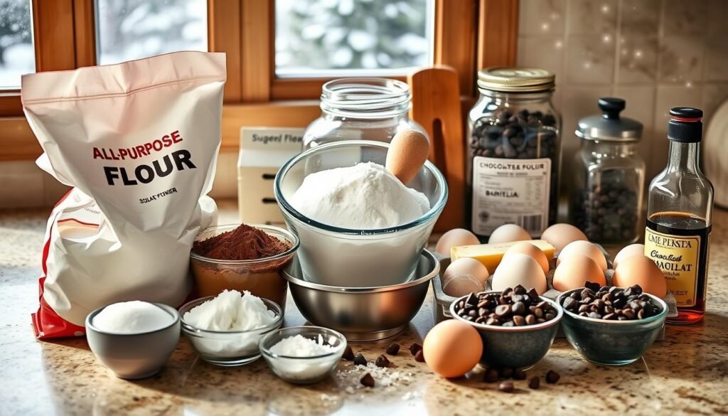 Hot Chocolate Cookies Ingredients