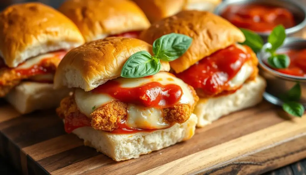 Chicken Parmesan Sliders